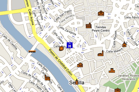 click to see hotel in an interactive map
