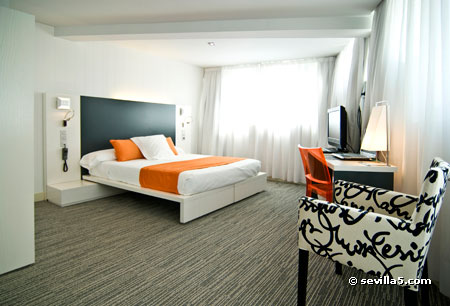  with bright colored, minimalist interiors. All guest rooms in the Hotel 